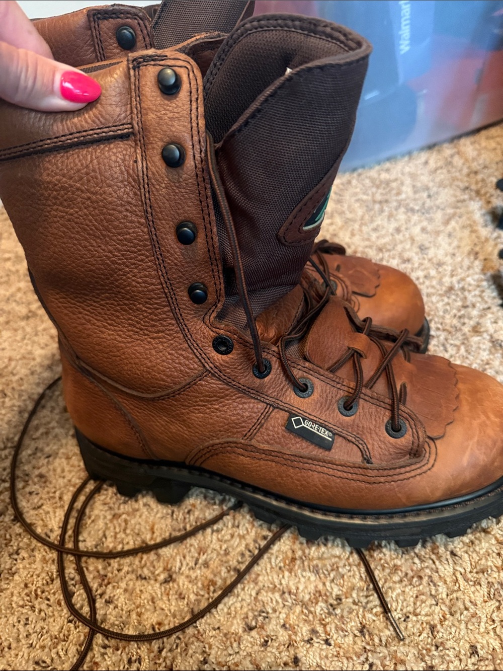 Rocky Brown Gore-Tex Leather Work Boots